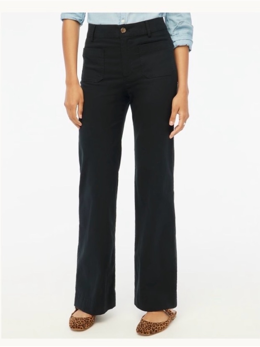 J.Crew factory Women's Black Lizzie  Pants